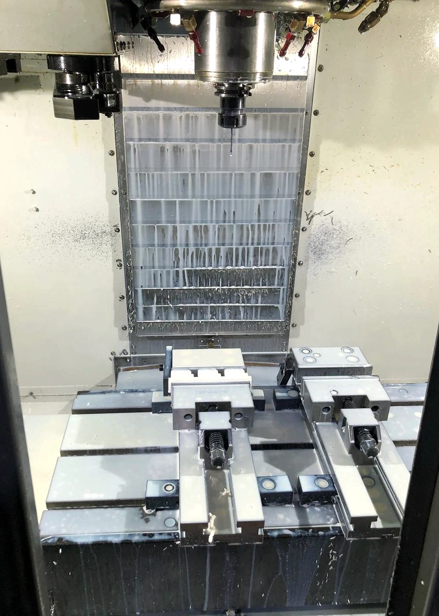 CNC machining interior